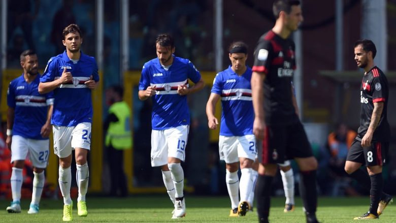 Sampdoria nuk njeh humbje në Serie A, mposht edhe Milanin (Video)