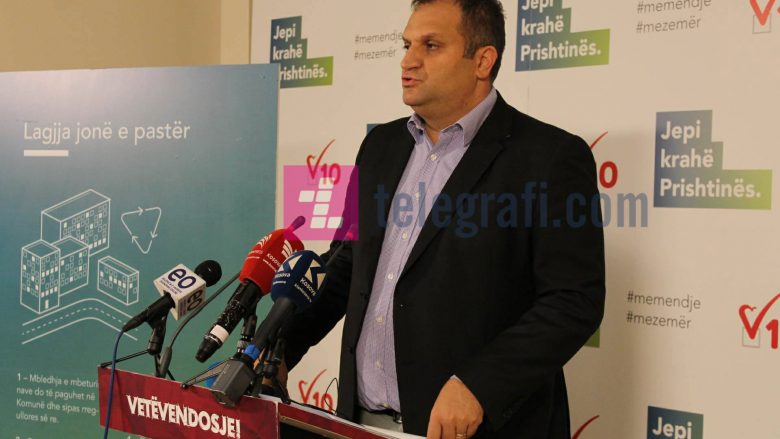 Ahmeti: Prioritet i yni do të jetë pastrimi i Prishtinës nga mbeturinat