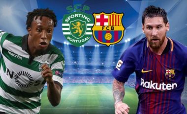 Sporting – Barcelona, formacionet zyrtare