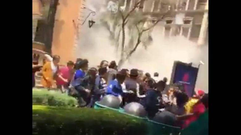 Tërmeti në Meksikë: Ndërtesa po shembej, studentët ikin të tmerruar nga universiteti (Video)