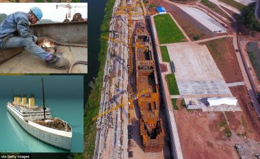 Një kopje e “Titanikut” po ndërtohet në Kinë, do të kushtojë 140 milionë dollarë (Foto)