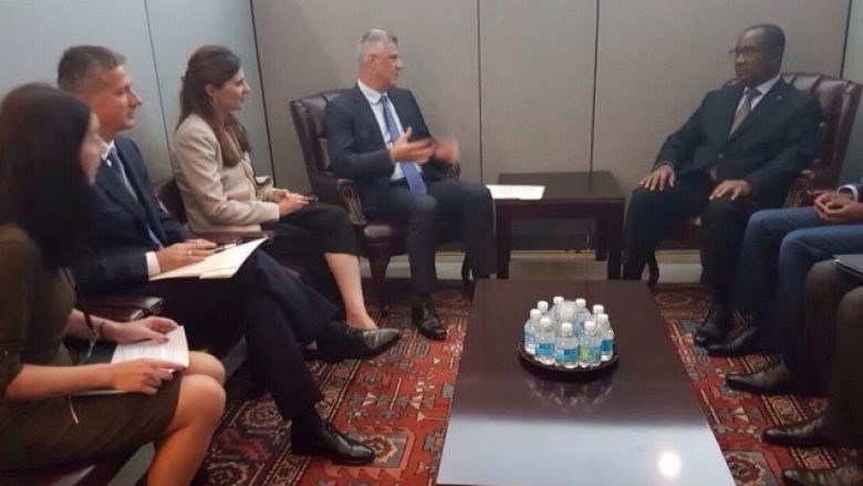 Thaçi kërkoi nga kryeministri i Togos të lobojë për njohjen e Kosovës nga vendet e Afrikës
