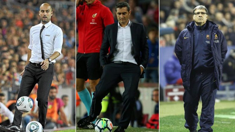 Valverde gjashtë fitore rresht me Barcën, por është një trajner më i suksesshëm se ai