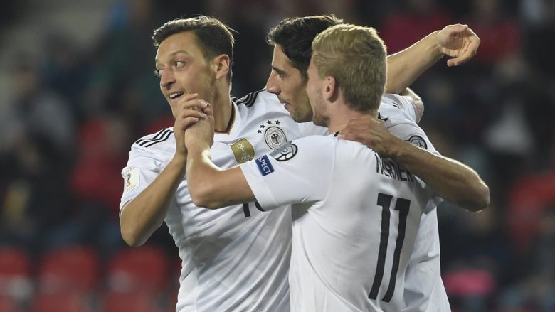 Gjermania shënon edhe dy gola të shpejtë me Draxlerin dhe Wernerin (Video)