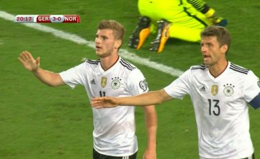 Gjermania shënon edhe golin e katërt, përsëri Werner (Video)