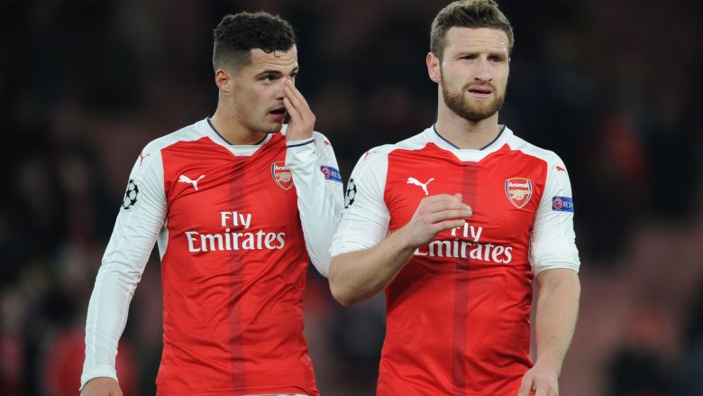 Xhaka dhe Mustafi të lumtur me fitoren e radhës së Arsenalit (Foto)