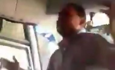 Lëshon timonin e autobusit dhe ngritët në këmbë për të vallëzuar, të gjithë menduan se po rrezikonte jetën e pasagjerëve – në fakt bëhej fjalë për shaka (Video)
