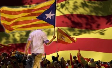 Cili është dallimi mes dy flamujve Katalonas? Në protesta në Spanjë kanë valëvitur “La Senyera” dhe “La Estelada” (Foto)