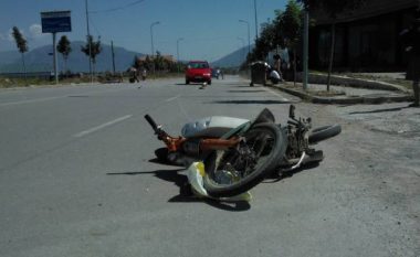 Vetaksident me motoçikletë, vdes një person