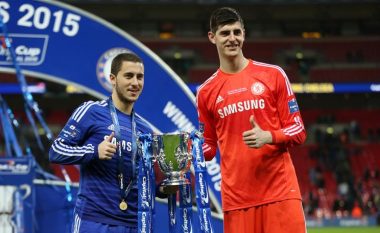 Chelsea prioritet vazhdimin e kontratave të Hazard dhe Courtois