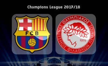 Barcelona – Olympiacos, formacionet e mundshme