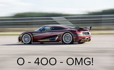 Bugatti nuk e ka më rekordin e arritjes prej zero deri në 400 kilometra në orë për 41 sekonda! (Foto)