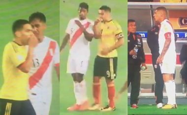 Lojtarët e Kolumbisë dhe Perusë u pajtuan që të ‘eliminojnë’ Kilin nga Kupa e Botës, gjithçka e sinkronizuar nga Falcao (Video)