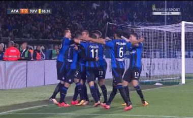 Atalanta e barazon rezultatin ndaj Juves, minuta pasi Zonjës së Vjetër iu anulua një gol nga VAR (Video)