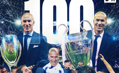 Statistikat e Zidanes në 100 ndeshje në krye të Real Madridit