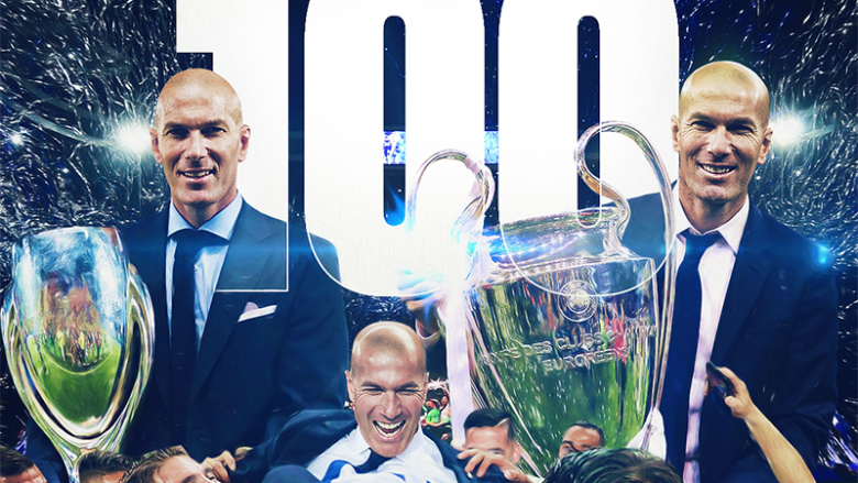 Statistikat e Zidanes në 100 ndeshje në krye të Real Madridit