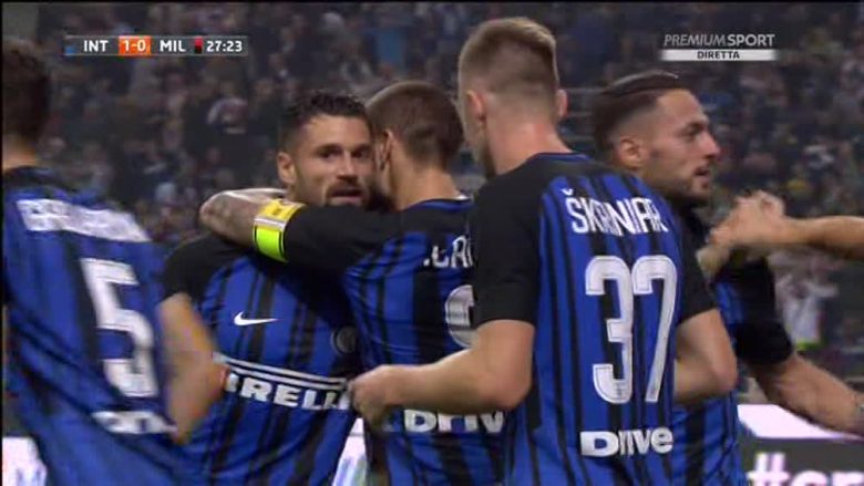 Interi në epërsi ndaj Milanit, shënon Icardi (Video)