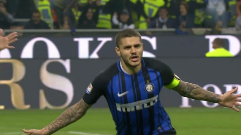 Icardi rishfaqet në skenë dhe rikthen epërsinë e Interit me një gol klasi (Video)