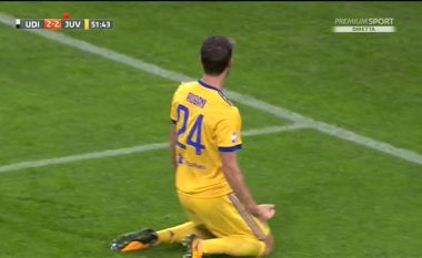 Juve rikthen epërsinë ndaj Udineses pas golit të Ruganit (Video)