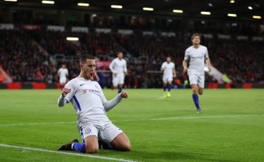 Chelsea arkëton pikë të plota ndaj Bournemouth (Video)