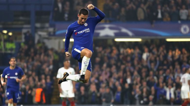 Vlerësimi i lojtarëve në ndeshjen Chelsea-Roma: Hazard pa konkurrencë (Foto)