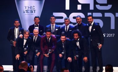 Zyrtare: FIFA zgjedh formacionin më të mirë të vitit, dominohet nga futbollistët e Realit (Foto)
