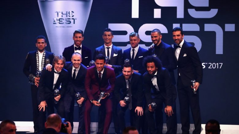Zyrtare: FIFA zgjedh formacionin më të mirë të vitit, dominohet nga futbollistët e Realit (Foto)