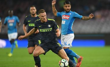 Napoli 0-0 Inter, statistikat dhe rastet e pjesës së parë (Foto/Video)