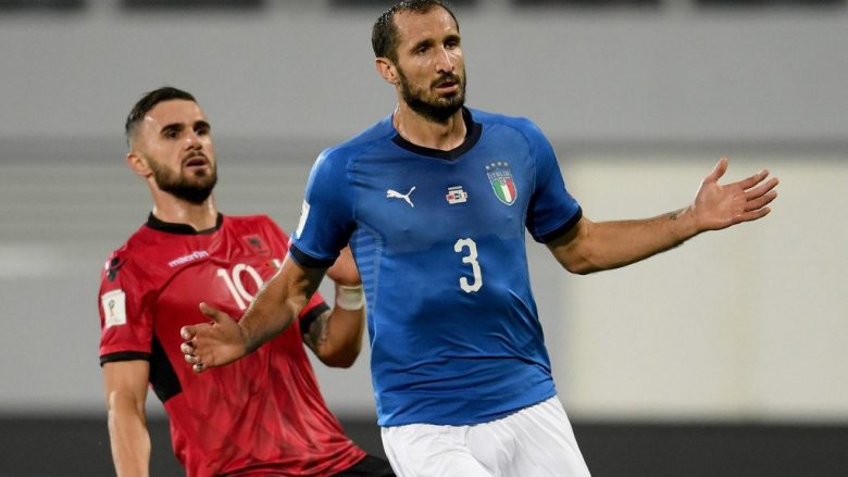 Sadiku – Chiellini, shqiptari tregon ‘ngacmimet’ që ia bëri italiani gjatë ndeshjes për ta bërë nervoz