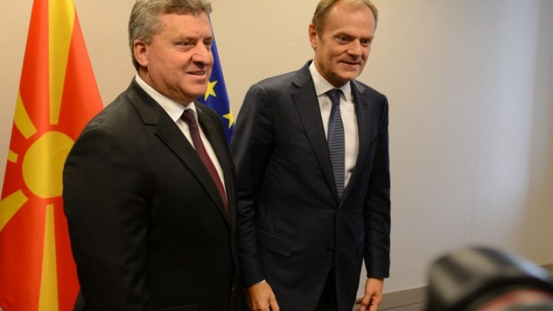 Ivanov kërkon nga Tusk zhbllokimin e procesit të eurointegrimeve për Maqedoninë