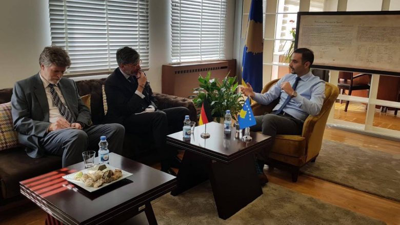 Lluka: Gjermania partner strategjik në zhvillimin ekonomik të Kosovës