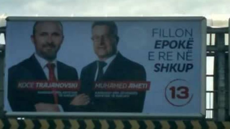 OBRM-PDUKM ”harron” fjalorin kundër gjuhës shqipe, kërkon vota edhe në shqip (Foto)