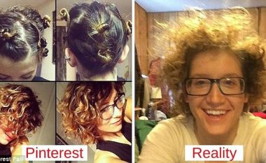 Provuan rregullimin e flokëve sipas këshillave nga interneti, rezultati dëshprues (Foto)