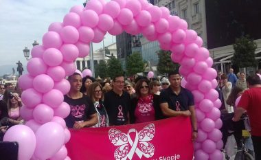 Organizohet shëtitja “Përpara rozë “- kundër kancerit në gji në Shkup,