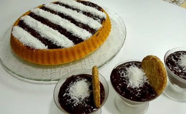 Tortë me çokollatë dhe kokos (Video)