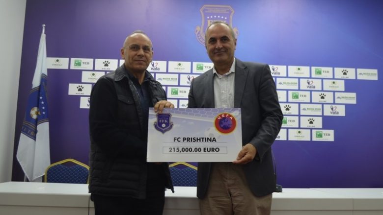 Trepça ’89 dhe Prishtina marrin paratë e fituara nga UEFA