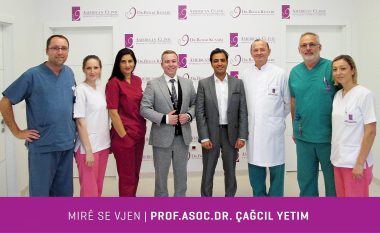 Klinika Amerikane sjell në Kosovë gjinekologun me renome Dr. Çağcıl Yetim