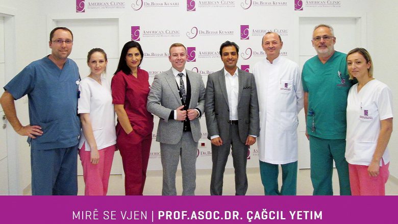 Klinika Amerikane sjell në Kosovë gjinekologun me renome Dr. Çağcıl Yetim