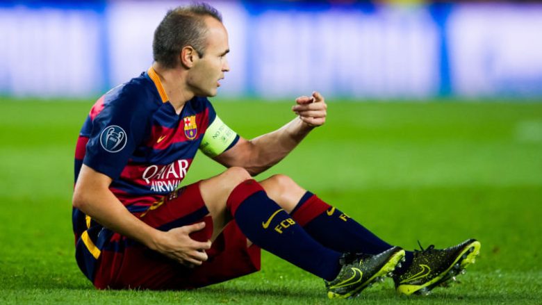 Andres Iniesta nuk do të luajë kundër Bilbaos