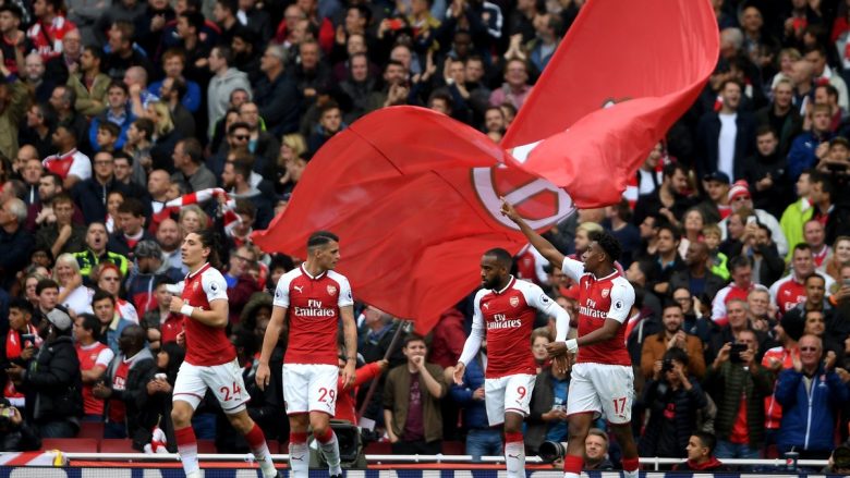 Arsenal 2-0 Brighton: Nota e Xhakës, Mustafit dhe të tjerëve (Foto)