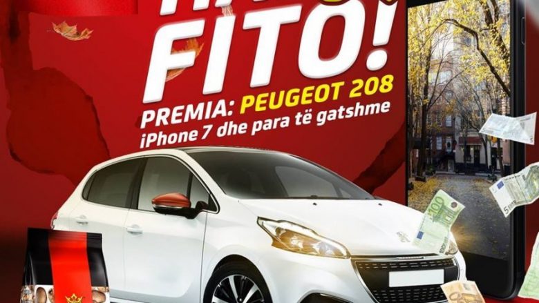 “Princ Caffe Turke” dhuron shpërblimin kryesor “Peugeot 208”