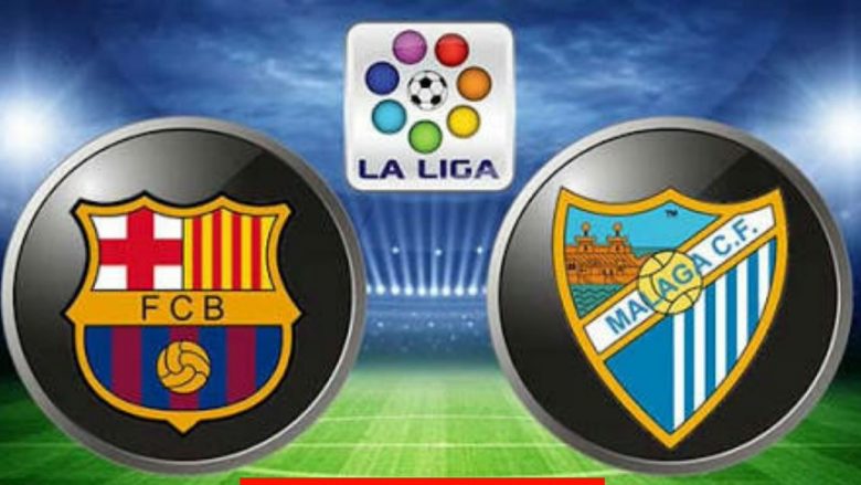 Barcelona – Malaga, formacionet zyrtare