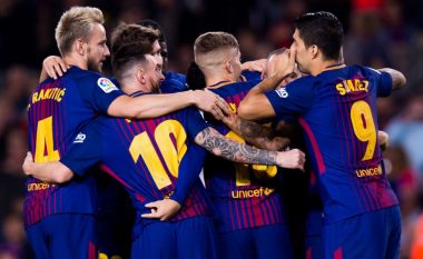 Barcelona vazhdon dominimin në La Liga, mposht edhe Malagan (Video)