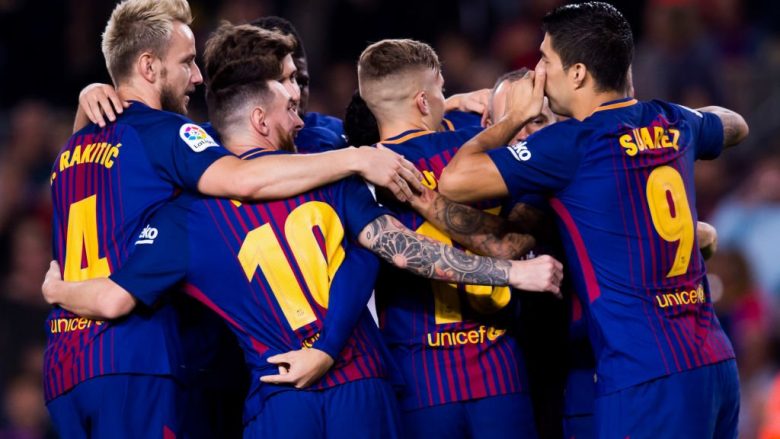 Barcelona vazhdon dominimin në La Liga, mposht edhe Malagan (Video)