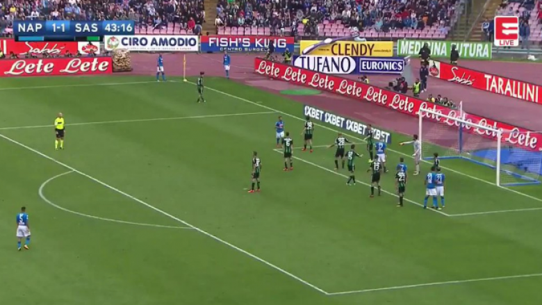 Callejon shënon gol të bukur nga rivënia këndore (Video)