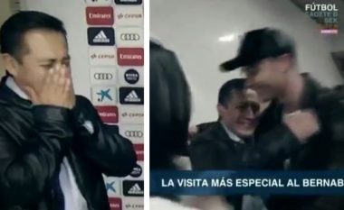 Ronaldo takon prindërit e djaloshit të vdekur meksikan, përlot të gjithë me gjestin e tij human (Video)  