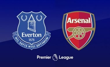 Everton – Arsenal, formacionet zyrtare