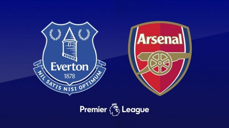 Everton – Arsenal, formacionet zyrtare