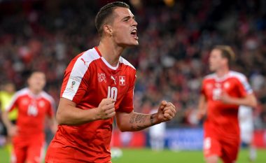 Xhaka i lumtur me golin ndaj Hungarisë në kualifikime (Foto)