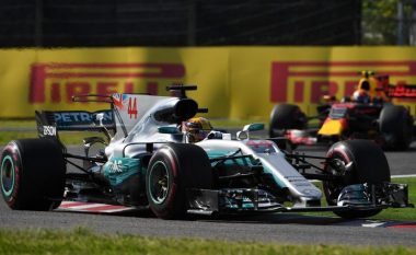Hamilton triumfon edhe në Japoni, Vettel tërhiqet në xhiron e 15